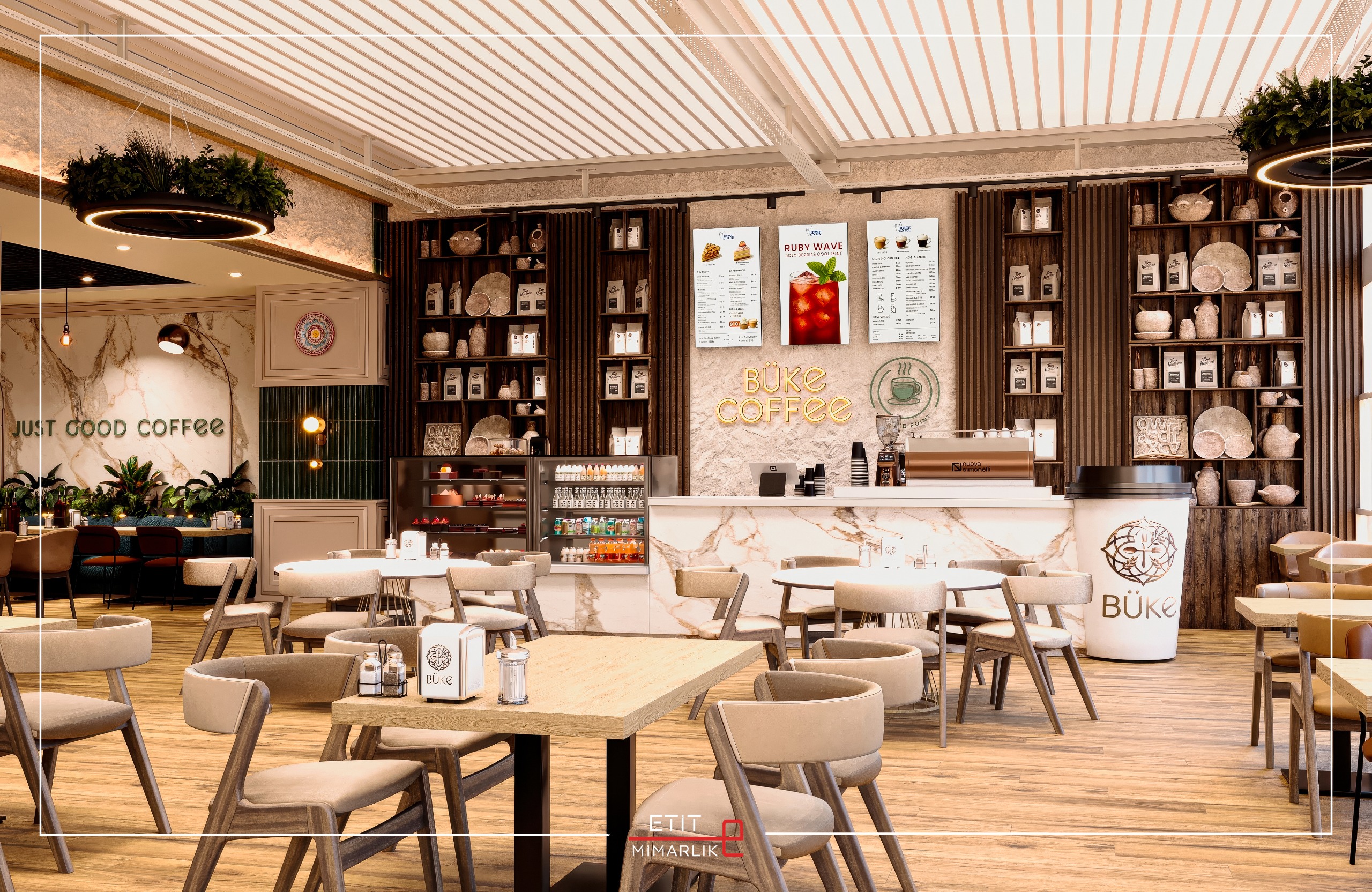 Büke Cafe İç Mekan
